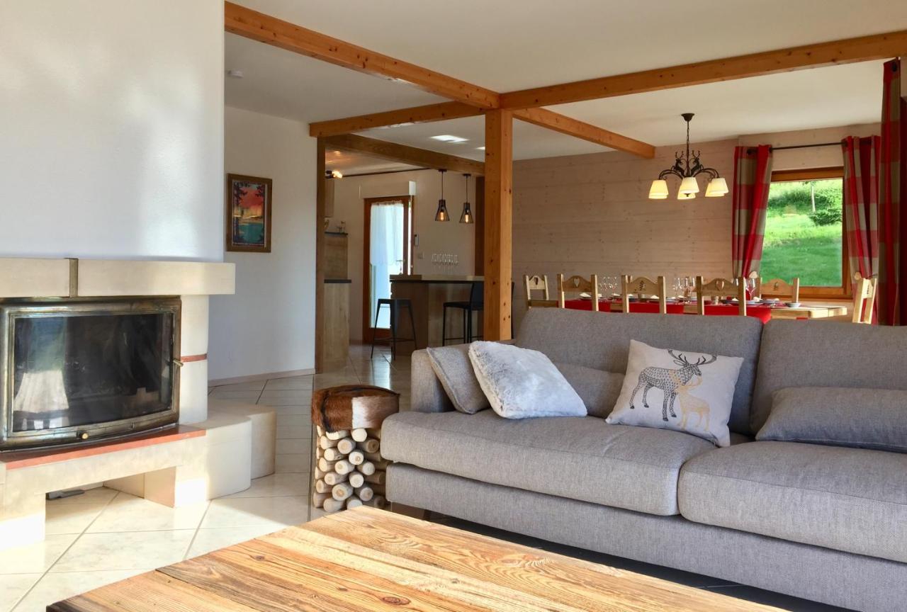 Chalet Le Flocon Bleu - Mauselaine Avec Vue Sur Le Lac De ג'רארדמר מראה חיצוני תמונה
