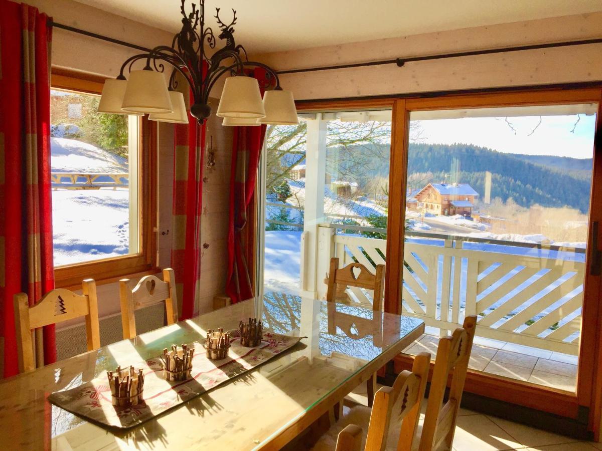Chalet Le Flocon Bleu - Mauselaine Avec Vue Sur Le Lac De ג'רארדמר מראה חיצוני תמונה