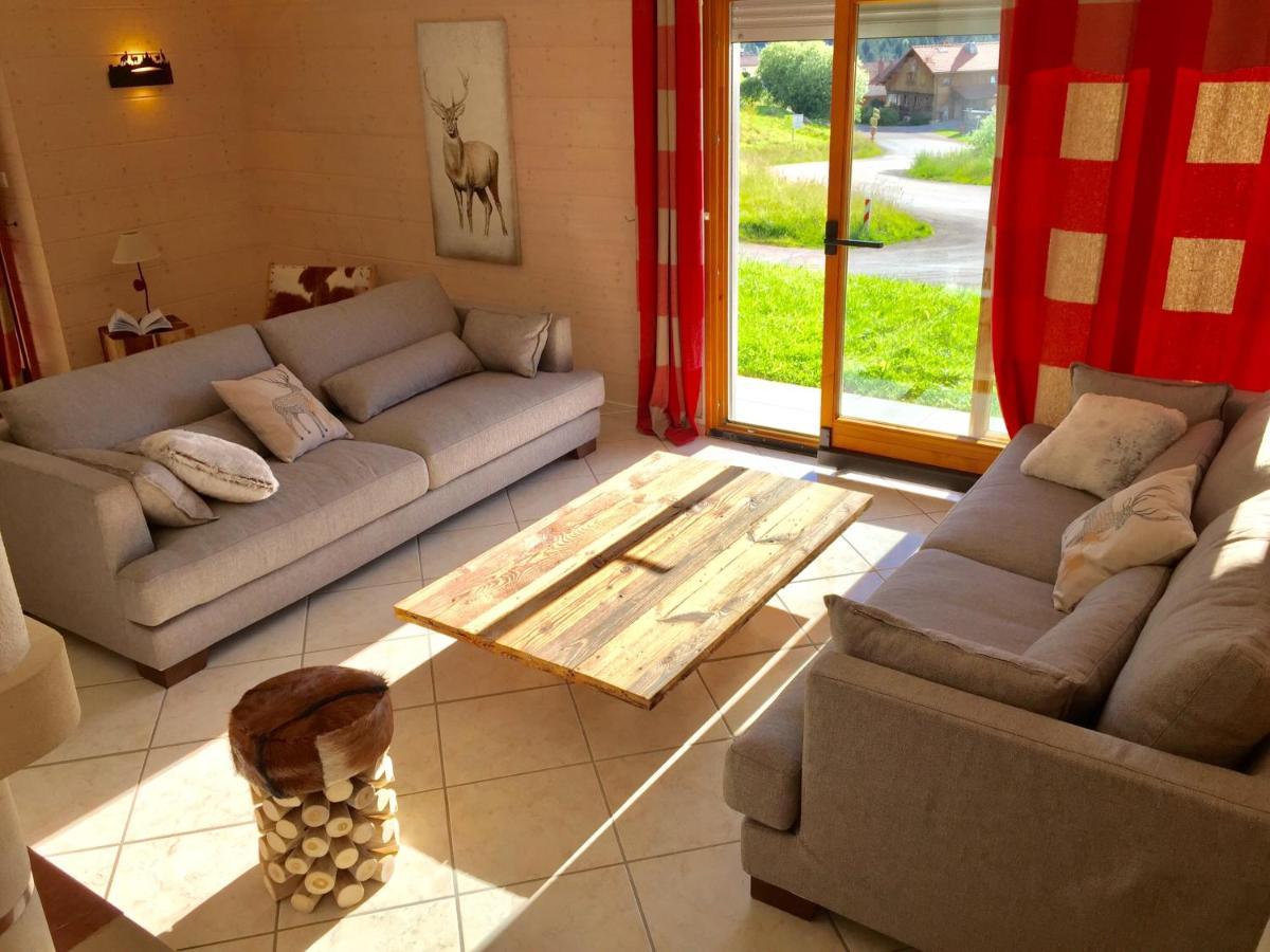 Chalet Le Flocon Bleu - Mauselaine Avec Vue Sur Le Lac De ג'רארדמר מראה חיצוני תמונה